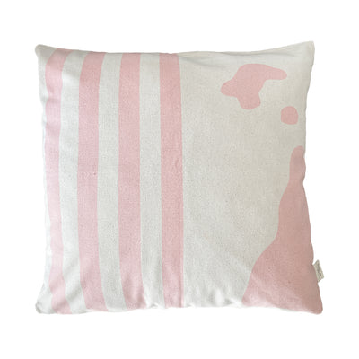 GIA organic cotton cushion cover, blushing, 50 x 50 cm