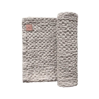 BEDA linen waffle towel, 30 x 50 cm