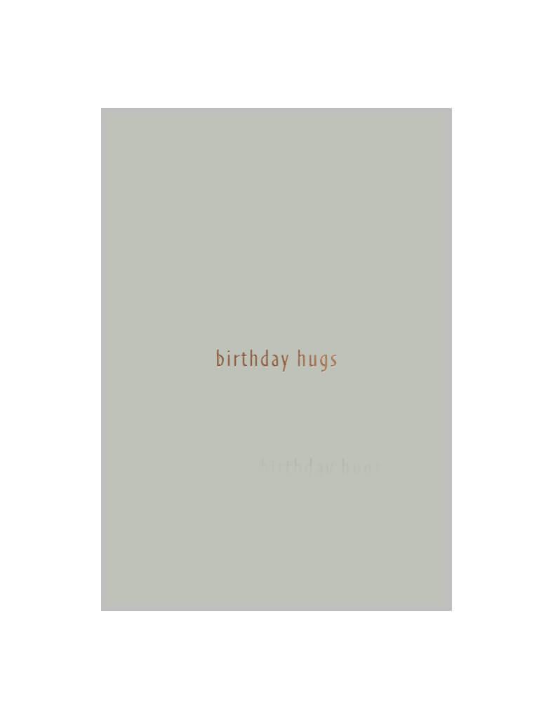 BIRTHDAY HUGS syntymäpäiväkorttipaketti, 4 kpl - xeraliving