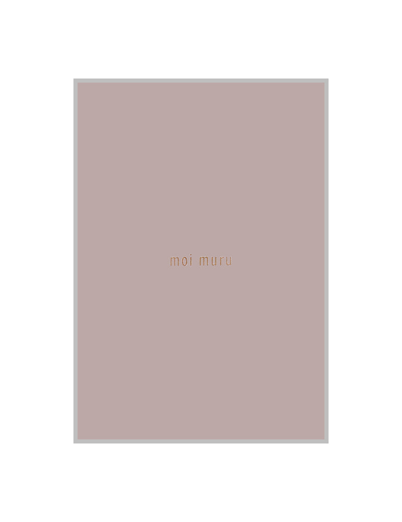 MOI MURU postcard, lavender