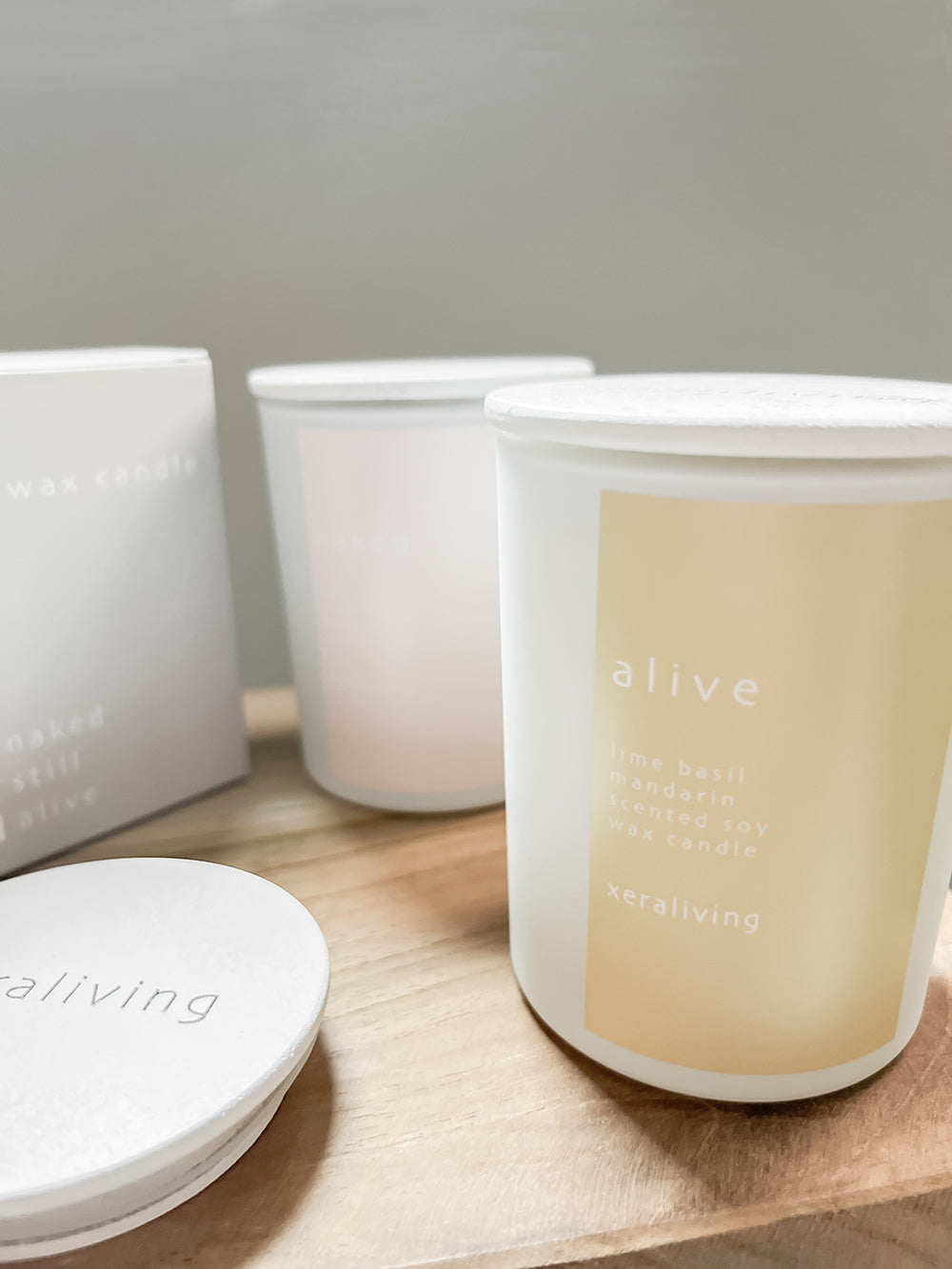 ALIVE soy wax candle
